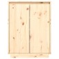 Scarpiera 60x35x80 cm in Legno Massello di Pino Scarpiera 60x35x80 cm in Legno Massello di Pino