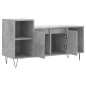 vidaXL Mobile per TV Grigio Cemento 100x35x55 cm Legno Multistrato vidaXL Mobile per TV Grigio Cemento 100x35x55 cm Legno Multistrato
