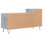 vidaXL Mobile per TV Grigio Cemento 100x35x55 cm Legno Multistrato vidaXL Mobile per TV Grigio Cemento 100x35x55 cm Legno Multistrato