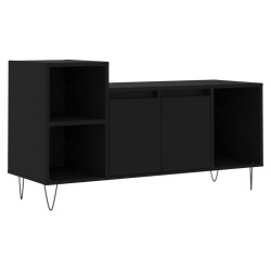 vidaXL Mobile Porta TV Nero 100x35x55 cm in Legno Multistrato