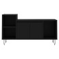 vidaXL Mobile Porta TV Nero 100x35x55 cm in Legno Multistrato vidaXL Mobile Porta TV Nero 100x35x55 cm in Legno Multistrato