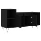 vidaXL Mobile Porta TV Nero 100x35x55 cm in Legno Multistrato vidaXL Mobile Porta TV Nero 100x35x55 cm in Legno Multistrato