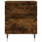 vidaXL Comodini 2pz Rovere Fumo 40x35x50 cm in Legno Multistrato vidaXL Comodini 2pz Rovere Fumo 40x35x50 cm in Legno Multistrato