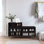 vidaXL Scarpiera Nera 102x36x60 cm in Legno Multistrato vidaXL Scarpiera Nera 102x36x60 cm in Legno Multistrato