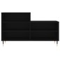 vidaXL Scarpiera Nera 102x36x60 cm in Legno Multistrato vidaXL Scarpiera Nera 102x36x60 cm in Legno Multistrato