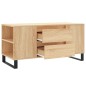 vidaXL Tavolino Salotto Rovere Sonoma 102x44,5x50 cm Legno Multistrato vidaXL Tavolino Salotto Rovere Sonoma 102x44,5x50 cm Legno Multistrato