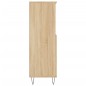 vidaXL Credenza Rovere Sonoma 60x36x110 cm in Legno Multistrato vidaXL Credenza Rovere Sonoma 60x36x110 cm in Legno Multistrato