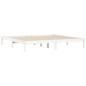vidaXL Giroletto Bianco 200x200 cm in Legno Massello di Pino vidaXL Giroletto Bianco 200x200 cm in Legno Massello di Pino
