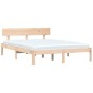 vidaXL Giroletto 160x200 cm in Legno Massello di Pino vidaXL Giroletto 160x200 cm in Legno Massello di Pino