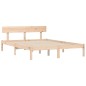 vidaXL Giroletto 160x200 cm in Legno Massello di Pino vidaXL Giroletto 160x200 cm in Legno Massello di Pino