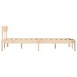 vidaXL Giroletto 160x200 cm in Legno Massello di Pino vidaXL Giroletto 160x200 cm in Legno Massello di Pino