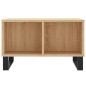 vidaXL Tavolino Salotto Rovere Sonoma 60x50x36,5 cm Legno Multistrato