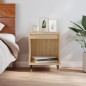 vidaXL Comodino Rovere Sonoma 40x35x50 cm in Legno Multistrato vidaXL Comodino Rovere Sonoma 40x35x50 cm in Legno Multistrato