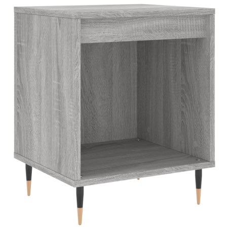 vidaXL Comodino Grigio Sonoma 40x35x50 cm in Legno Multistrato