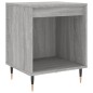 vidaXL Comodino Grigio Sonoma 40x35x50 cm in Legno Multistrato