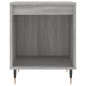vidaXL Comodino Grigio Sonoma 40x35x50 cm in Legno Multistrato