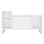 vidaXL Mobile Porta TV Bianco 100x35x55 cm in Legno Multistrato vidaXL Mobile Porta TV Bianco 100x35x55 cm in Legno Multistrato