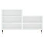 vidaXL Scarpiera Bianca 102x36x60 cm in Legno Multistrato