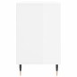 vidaXL Scarpiera Bianco Lucido 102x36x60 cm in Legno Multistrato vidaXL Scarpiera Bianco Lucido 102x36x60 cm in Legno Multistrato