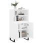 vidaXl Credenza Alta Bianca 60x36x110 cm in Legno Multistrato vidaXl Credenza Alta Bianca 60x36x110 cm in Legno Multistrato