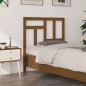 Testiera per Letto Miele 80,5x4x100cm in Legno Massello di Pino Testiera per Letto Miele 80,5x4x100cm in Legno Massello di Pino