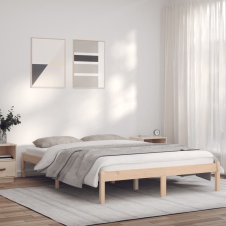 vidaXL Giroletto 120x200 cm in Legno Massello di Pino