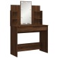 vidaXL Toeletta con Luci LED Rovere Marrone 96x40x142 cm vidaXL Toeletta con Luci LED Rovere Marrone 96x40x142 cm