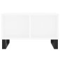vidaXL Tavolino da Salotto Bianco 60x50x36,5 cm in Legno Multistrato