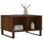 vidaXL Tavolino da Salotto Rovere Marrone 60x50x36,5 cm in Multistrato
