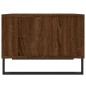 vidaXL Tavolino da Salotto Rovere Marrone 60x50x36,5 cm in Multistrato