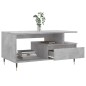 vidaXL Tavolino Salotto Grigio Cemento 90x49x45 cm Legno Multistrato