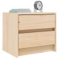 vidaXL Comodini 2 pz 40x31x35,5 cm in Legno Massello di Pino vidaXL Comodini 2 pz 40x31x35,5 cm in Legno Massello di Pino