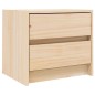 vidaXL Comodini 2 pz 40x31x35,5 cm in Legno Massello di Pino vidaXL Comodini 2 pz 40x31x35,5 cm in Legno Massello di Pino