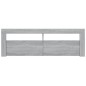 Mobile Porta TV con Luci LED Grigio Sonoma 120x35x40 cmcm Mobile Porta TV con Luci LED Grigio Sonoma 120x35x40 cmcm