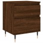 vidaXL Comodino Rovere Marrone 40x35x50 cm in Legno Multistrato vidaXL Comodino Rovere Marrone 40x35x50 cm in Legno Multistrato