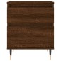 vidaXL Comodino Rovere Marrone 40x35x50 cm in Legno Multistrato vidaXL Comodino Rovere Marrone 40x35x50 cm in Legno Multistrato