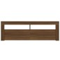 Mobile Porta TV con Luci LED Rovere Marrone 120x35x40 cm Mobile Porta TV con Luci LED Rovere Marrone 120x35x40 cm