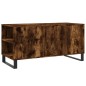 vidaXL Tavolino da Salotto Rovere Fumo 102x44,5x50cm Legno Multistrato vidaXL Tavolino da Salotto Rovere Fumo 102x44,5x50cm Legno Multistrato