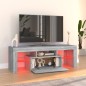Mobile Porta TV con Luci LED Grigio Sonoma 120x35x40 cmcm Mobile Porta TV con Luci LED Grigio Sonoma 120x35x40 cmcm