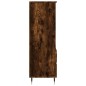vidaXL Credenza Rovere Fumo 40x36x110 cm in Legno Multistrato vidaXL Credenza Rovere Fumo 40x36x110 cm in Legno Multistrato