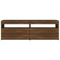 Mobile Porta TV con Luci LED Rovere Marrone 120x35x40 cm Mobile Porta TV con Luci LED Rovere Marrone 120x35x40 cm