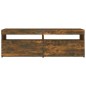 Mobile Porta TV con Luci LED Rovere Fumo 120x35x40 cm Mobile Porta TV con Luci LED Rovere Fumo 120x35x40 cm