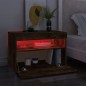 Mobile Porta TV con Luci LED Rovere Fumo 60x35x40 cm Mobile Porta TV con Luci LED Rovere Fumo 60x35x40 cm