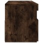 Mobile Porta TV con Luci LED Rovere Fumo 60x35x40 cm Mobile Porta TV con Luci LED Rovere Fumo 60x35x40 cm