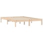 vidaXL Giroletto 150x200cm Legno Massello di Pino 5FT King vidaXL Giroletto 150x200cm Legno Massello di Pino 5FT King