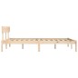 vidaXL Giroletto 200x200 cm in Legno Massello di Pino vidaXL Giroletto 200x200 cm in Legno Massello di Pino