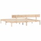 vidaXL Giroletto 200x200 cm in Legno Massello di Pino vidaXL Giroletto 200x200 cm in Legno Massello di Pino