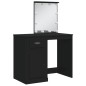vidaXL Toeletta con Luci LED Nera 90x42x132,5 cm vidaXL Toeletta con Luci LED Nera 90x42x132,5 cm