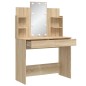 vidaXL Toeletta con Luci LED Rovere Sonoma 96x40x142 cm vidaXL Toeletta con Luci LED Rovere Sonoma 96x40x142 cm
