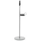 vidaXL Appendiabiti 45x35x107 cm Nero e Grigio vidaXL Appendiabiti 45x35x107 cm Nero e Grigio